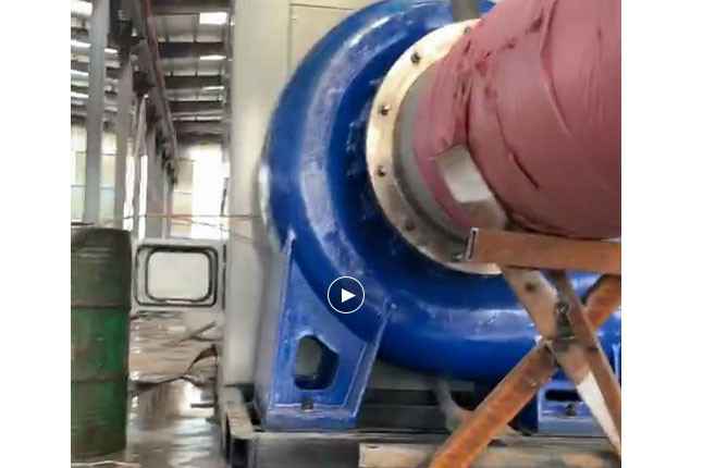 福州李灿健康评估与管理有限公司流量5100立方大型柴油机混流泵机组测试中
